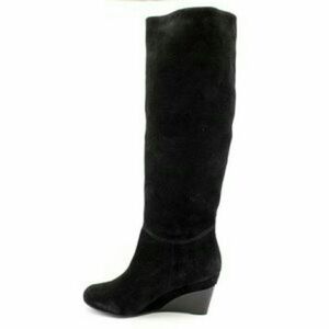 Michael Kors Towsend Black Suede Boots